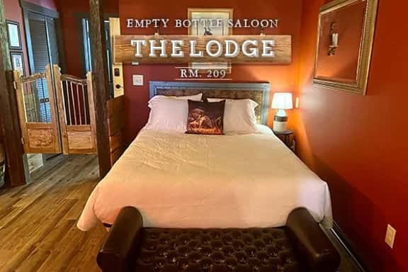 #209 LODGE Room - Empty Bottle Saloon - Image 1