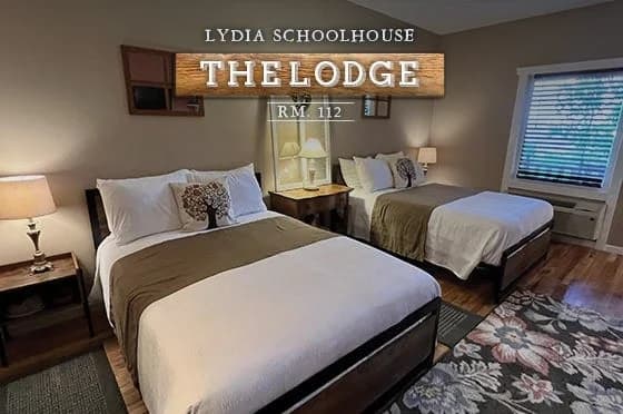 #112 LODGE Room - Lydia Schoolhouse