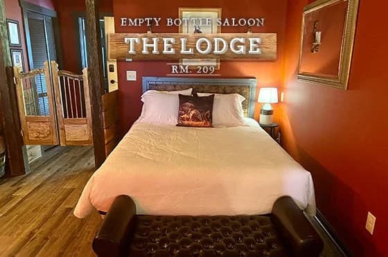 #209 LODGE Room - Empty Bottle Saloon